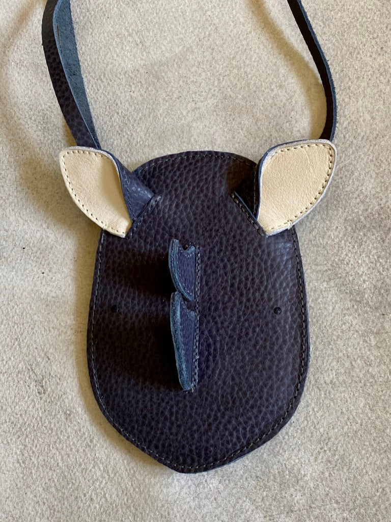 Donsje Leather "Rhino" Purse
