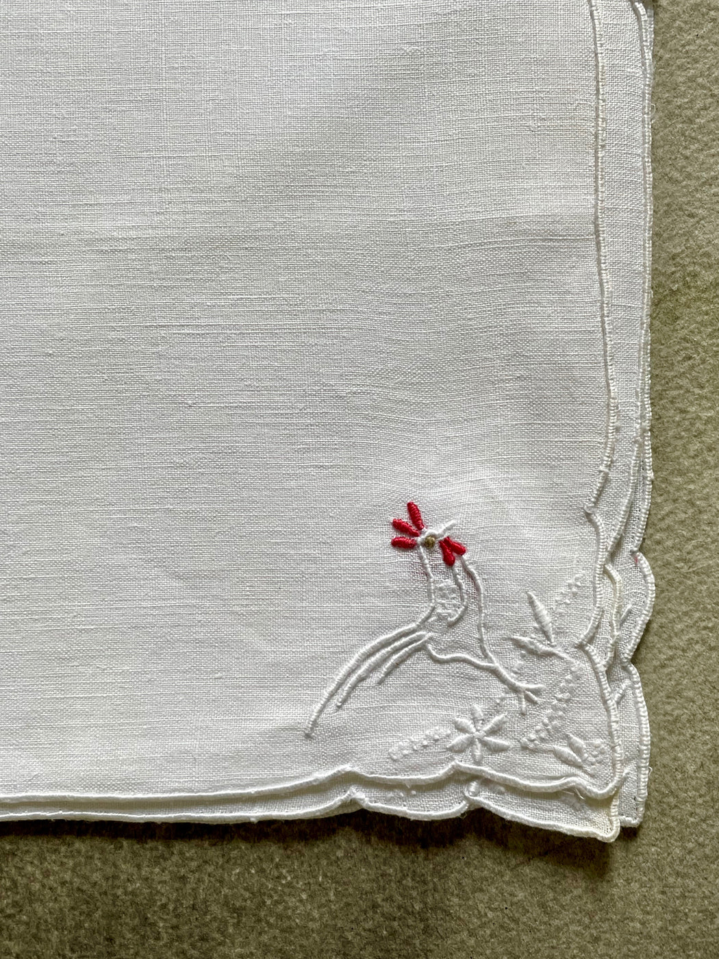 Vintage Cocktail Napkins - Roosters