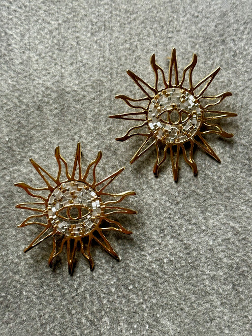 "Sun" Earrings by Mishky