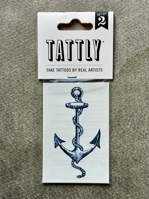 "Cartolina Anchor" Tattoo by Fiona Richards