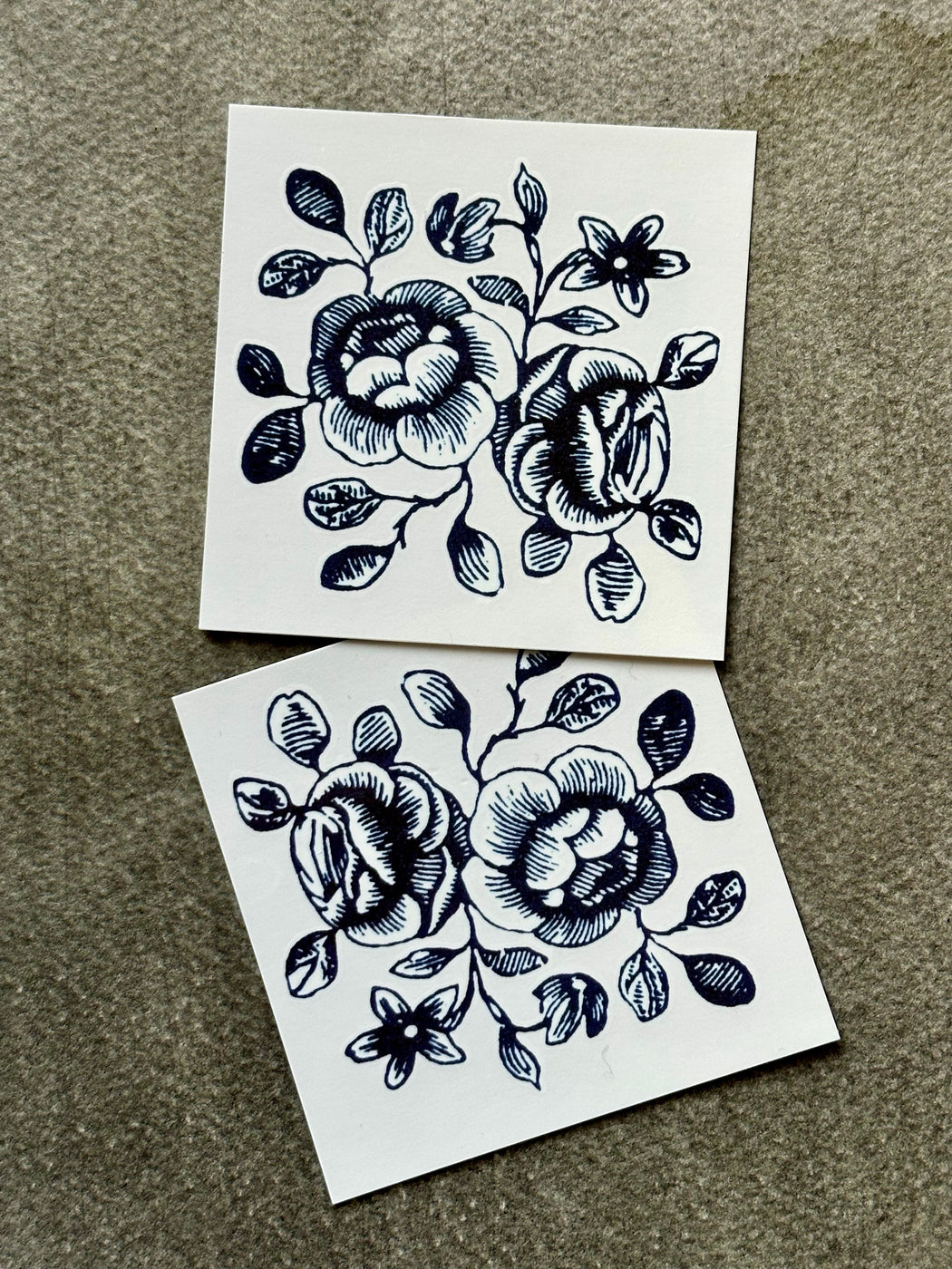 "Cartolina Blooms" Tattoo by Fiona Richards