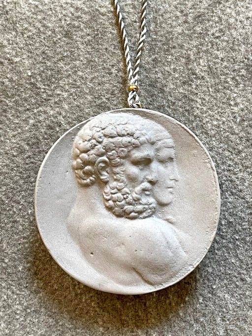 "Zeus & Hera" Cameo Pendant by Marcie McGoldrick