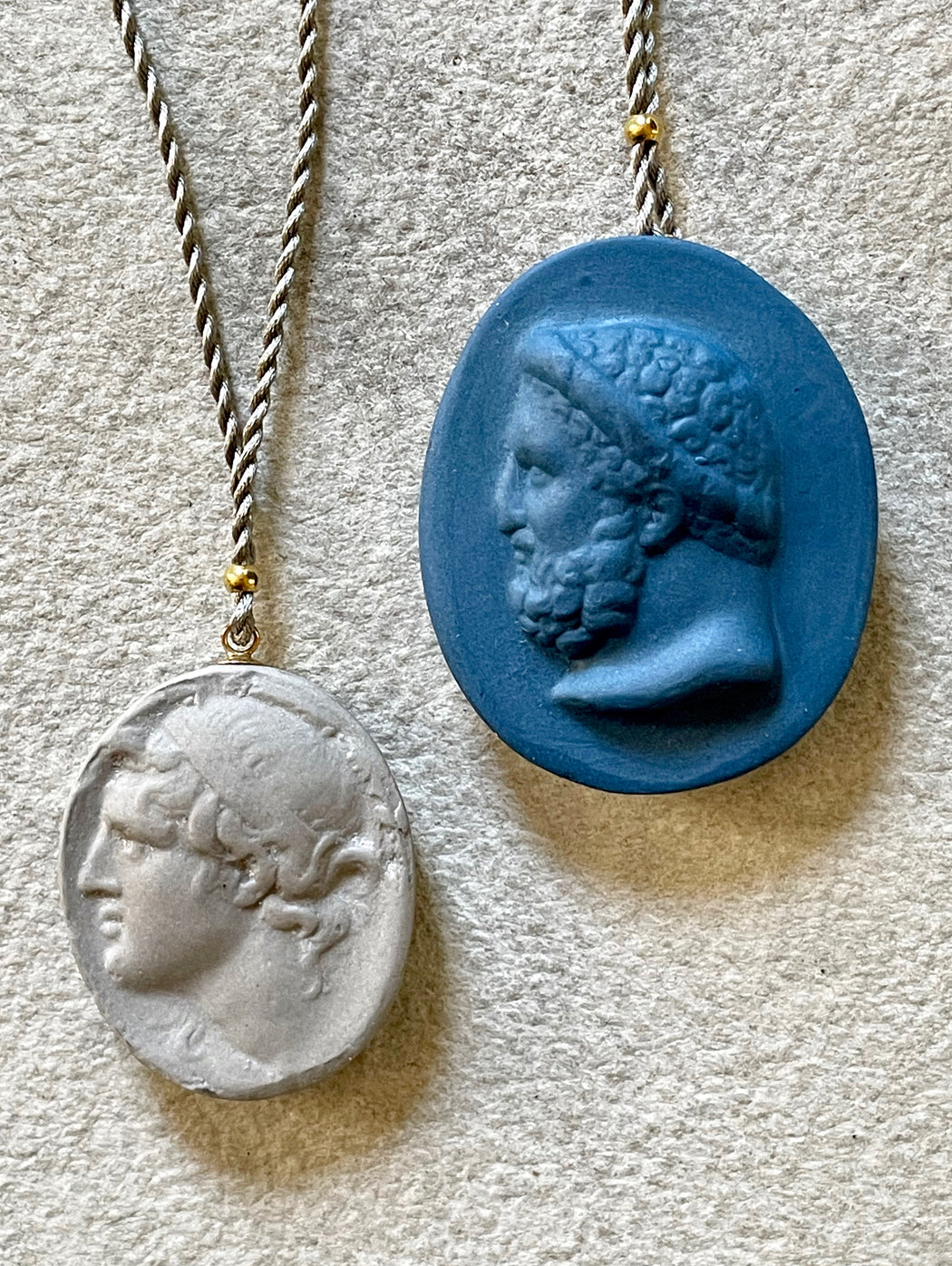 "Emperor" Cameo Pendant by Marcie McGoldrick