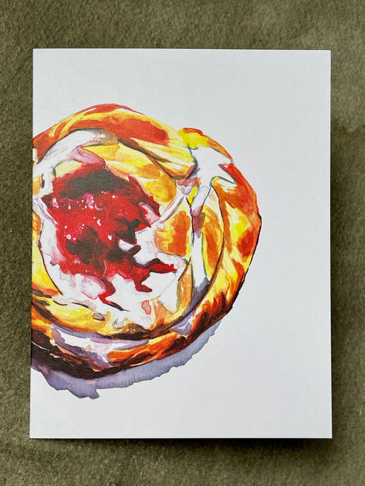 Cherry Danish Greeting Card