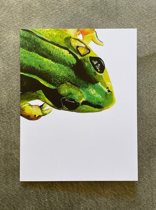 Frog Greeting Card