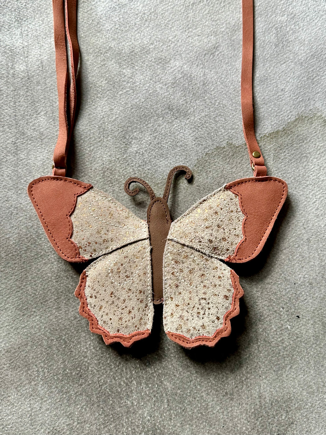 Donsje Leather "Butterfly" Purse