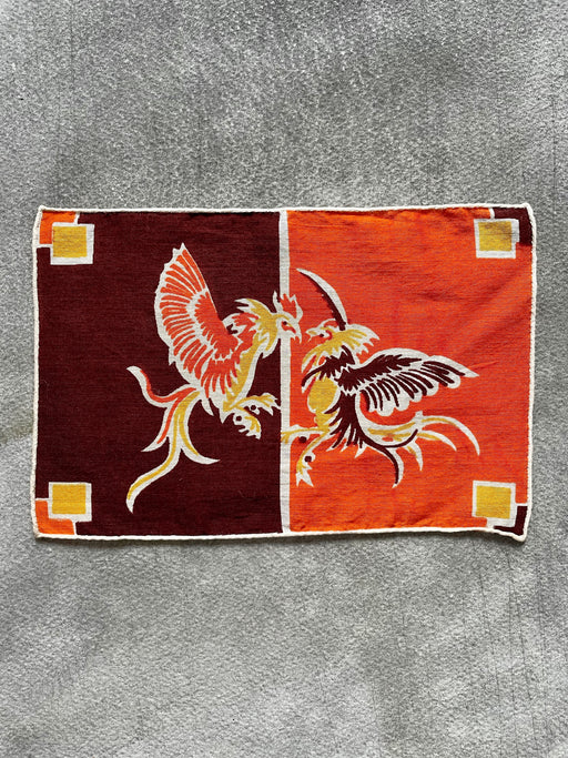 Vintage Cocktail Napkins - Orange Cocks