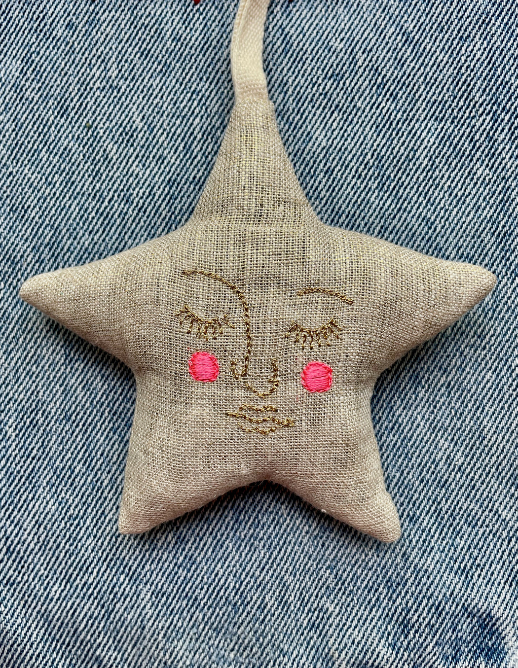"Lucky Star" Lavender Sachet by Emma Mierop