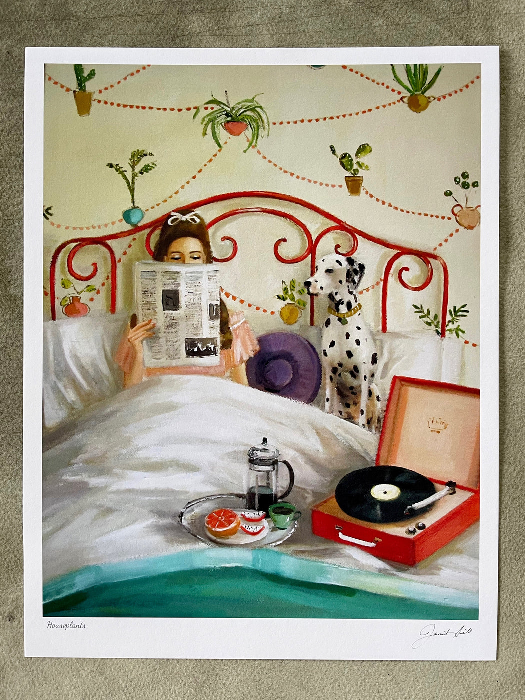 "Houseplants" by Janet Hill