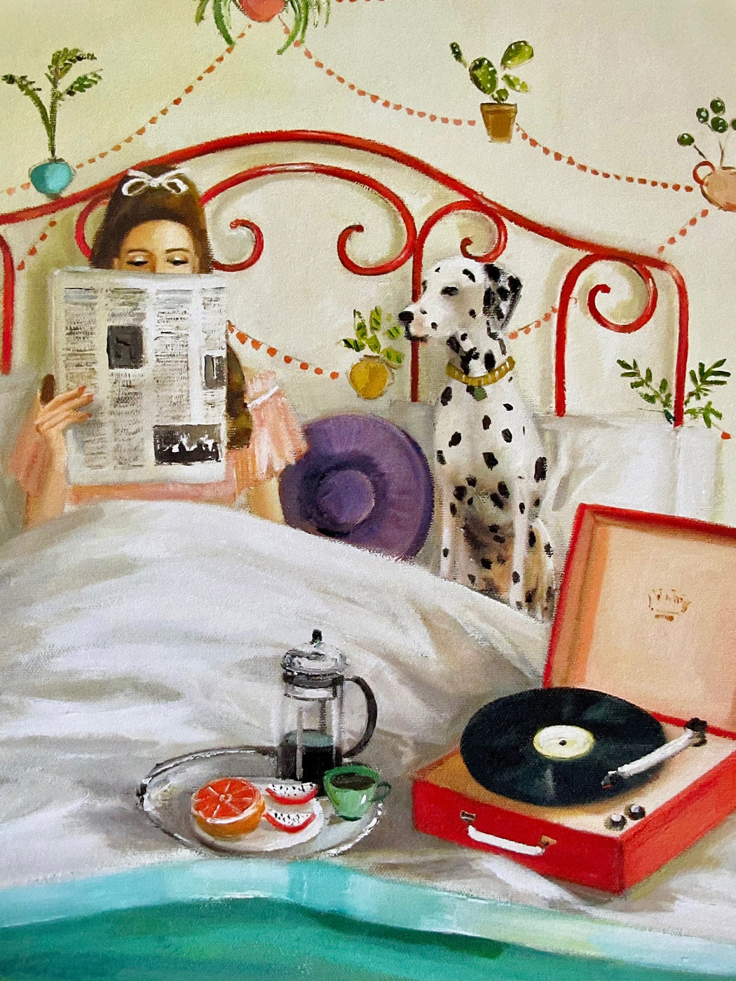 "Houseplants" by Janet Hill