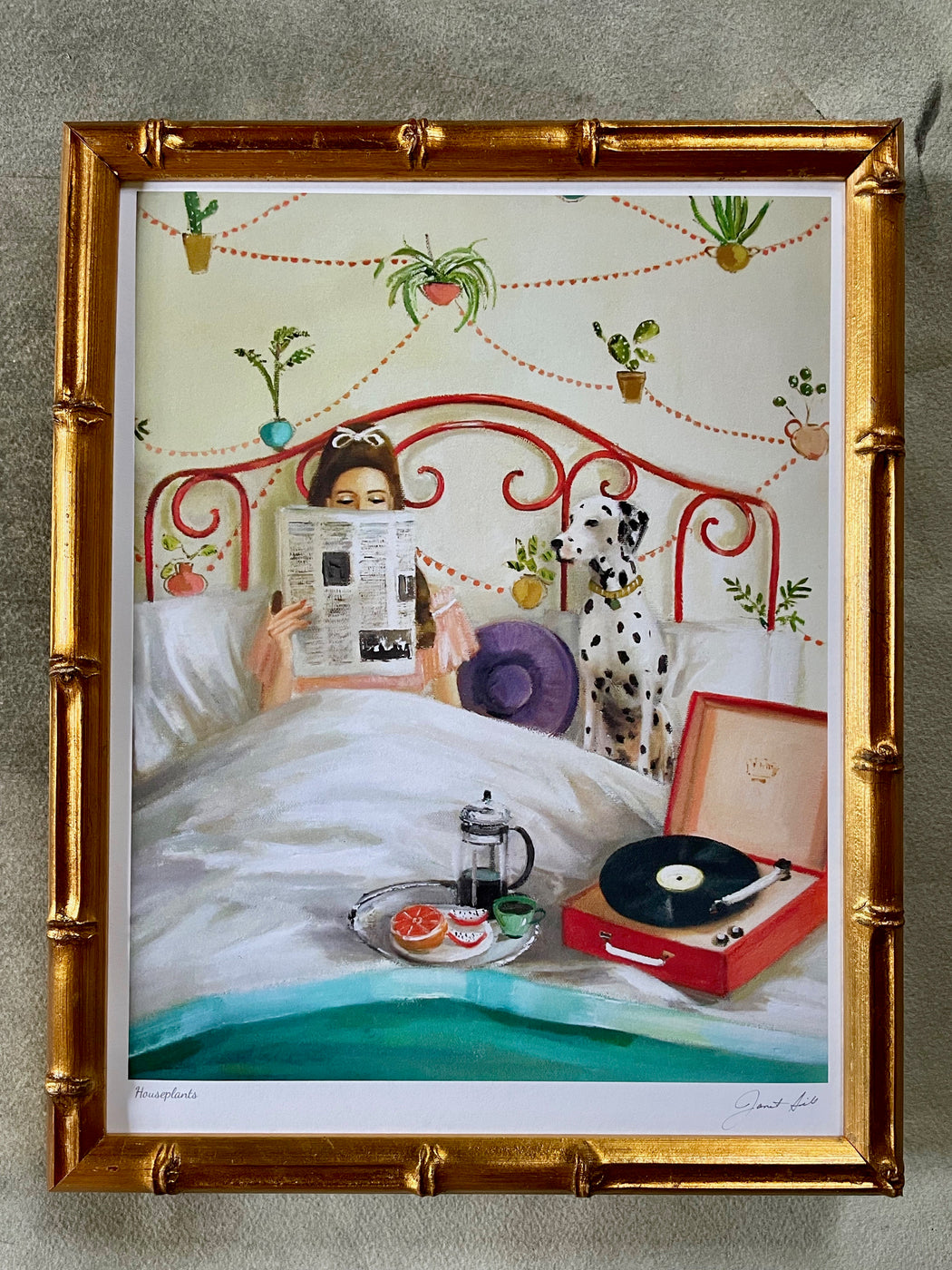 "Houseplants" by Janet Hill