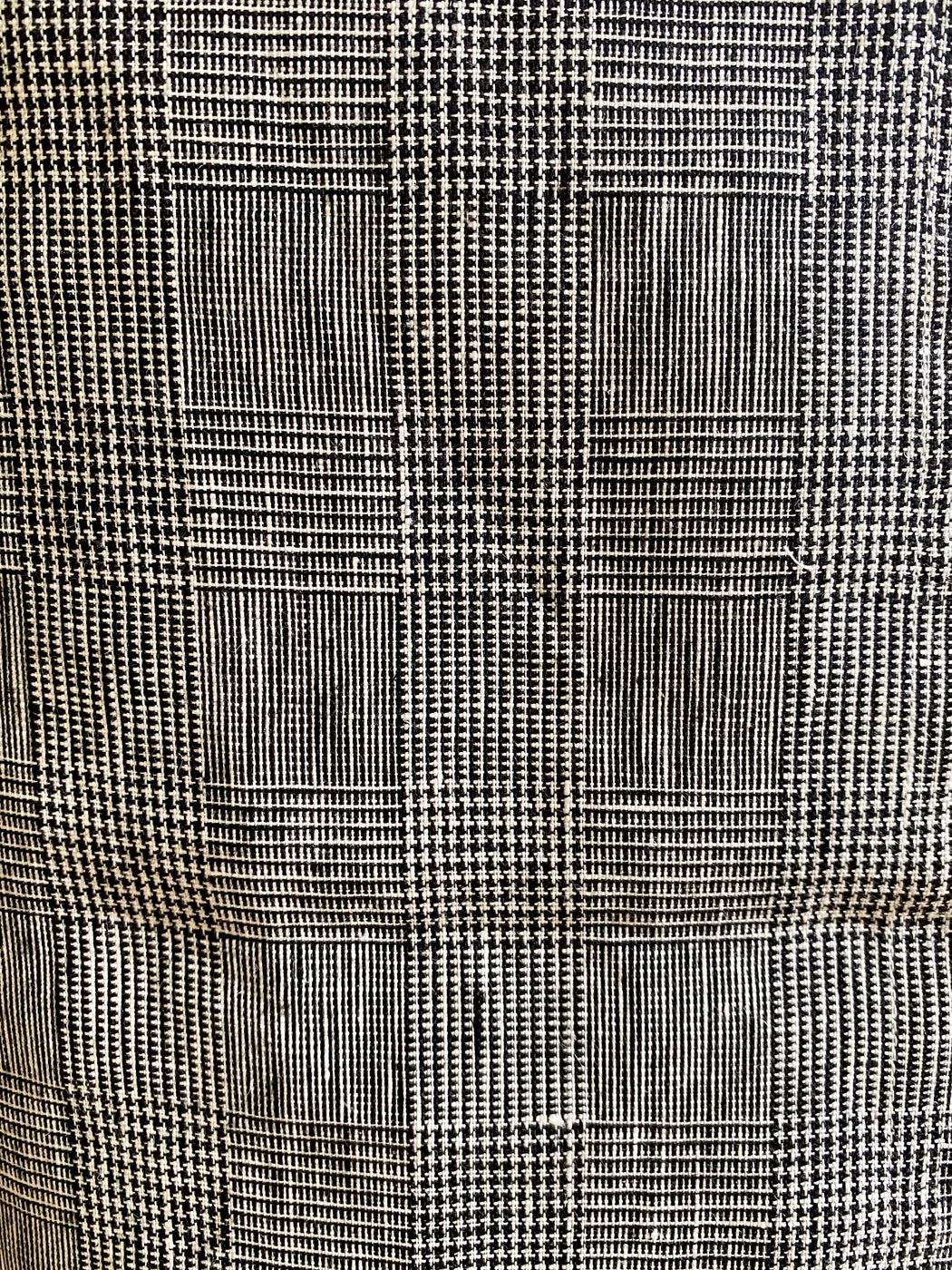 Glen Plaid Linen Apron by Fog Linen Work