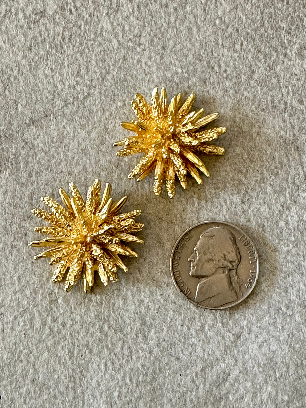 "Starburst" Earrings by Karine Sultan