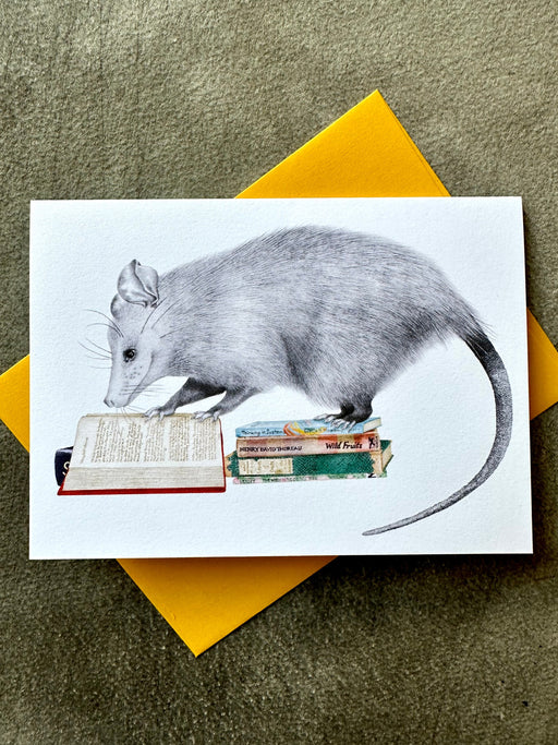 "Henry Gossamer Opossum" Card