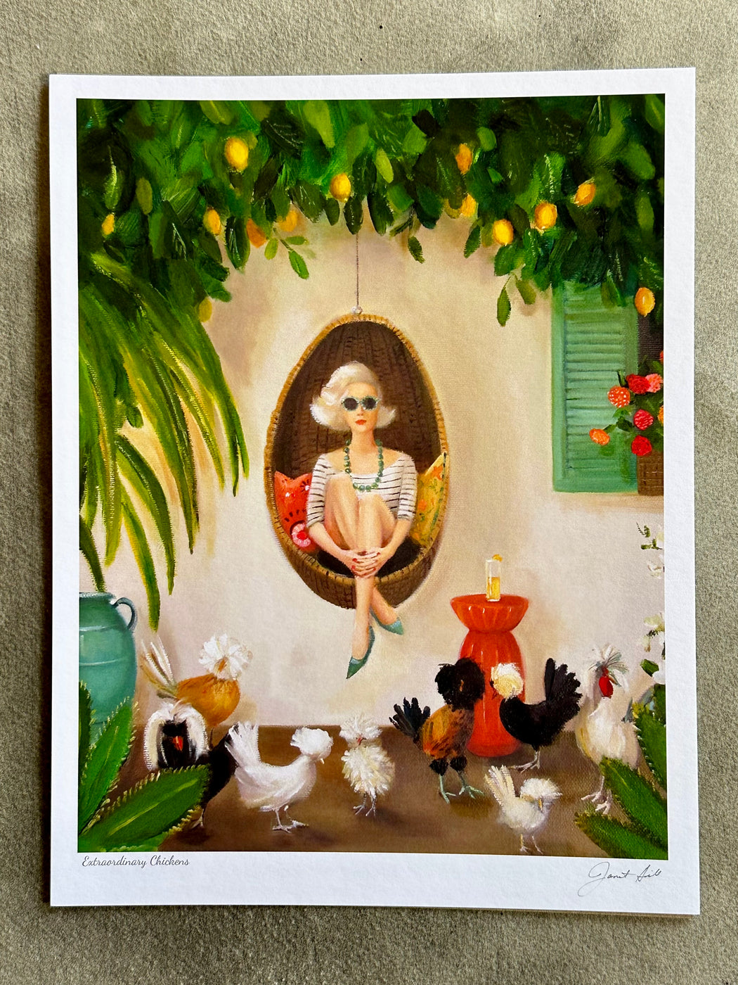 "Extraordinary Chickens" by Janet Hill
