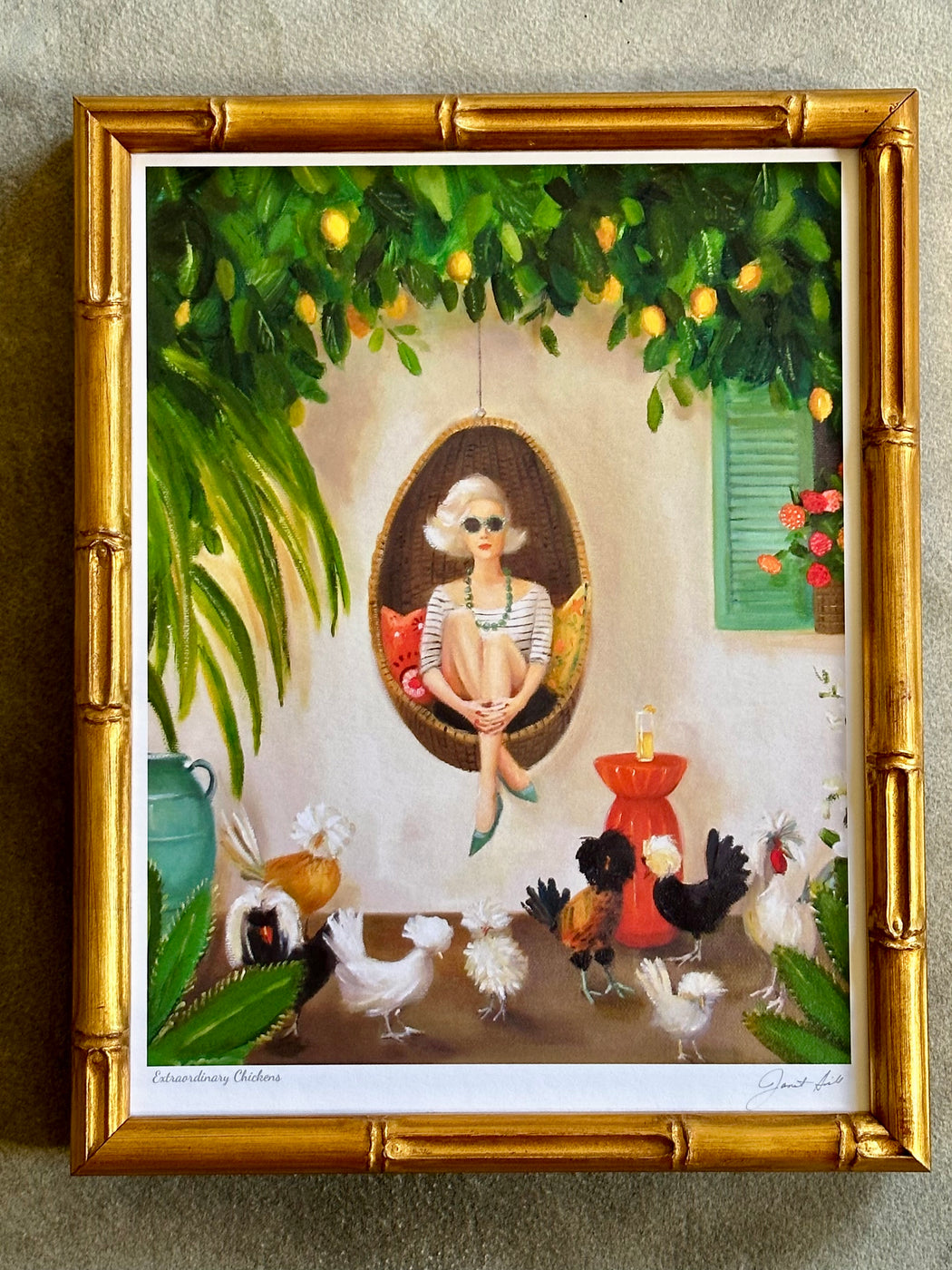 "Extraordinary Chickens" by Janet Hill
