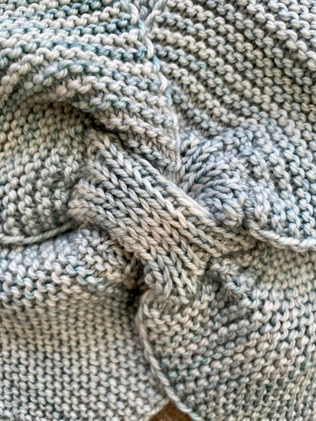 Makie Cross-Neck Alpaca Scarf - Blue