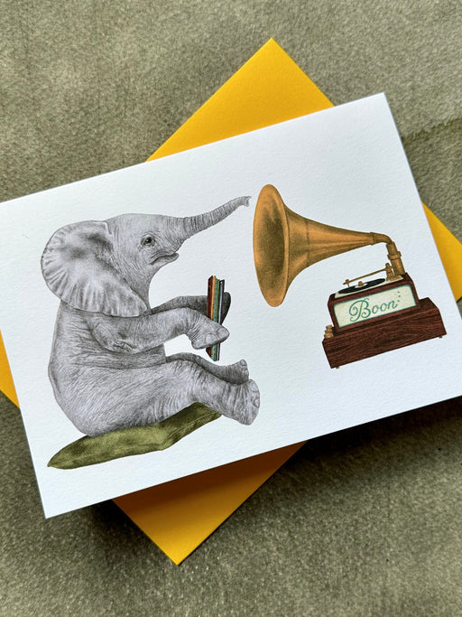 "Newton Chapel African Elephant" Card