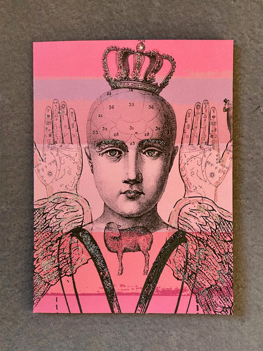 "Alice on Earth" Greeting Card
