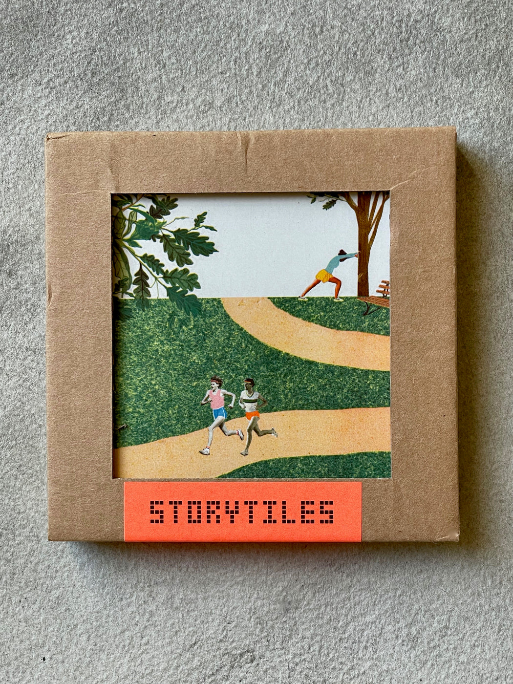 "That Running Feeling" Story Tile by Marga Van Oers
