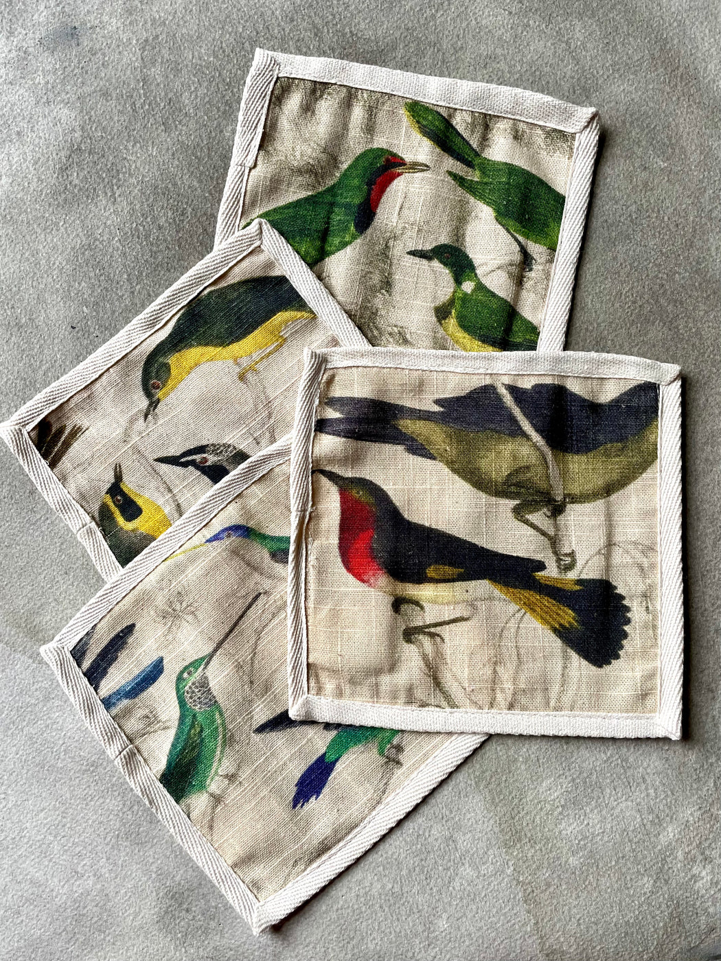 "Orinthology" Cocktail Napkins by Siren Song