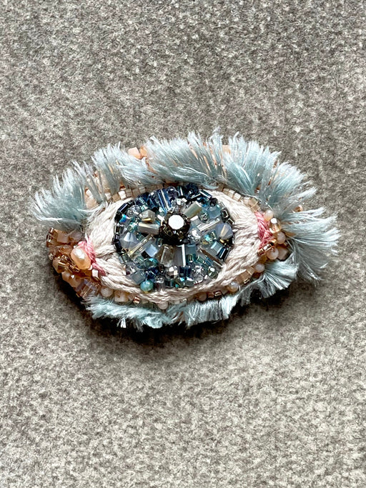 "All-Seeing Eye" Brooch by Cynthia de Bellechasse