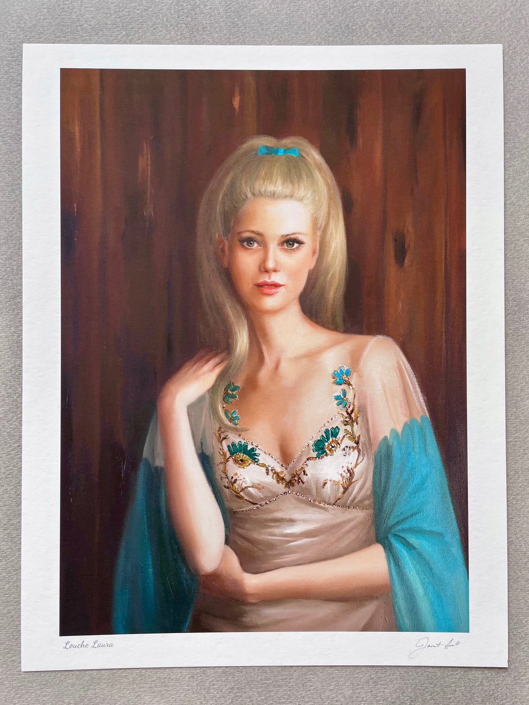 "Louche Laura" by Janet Hill