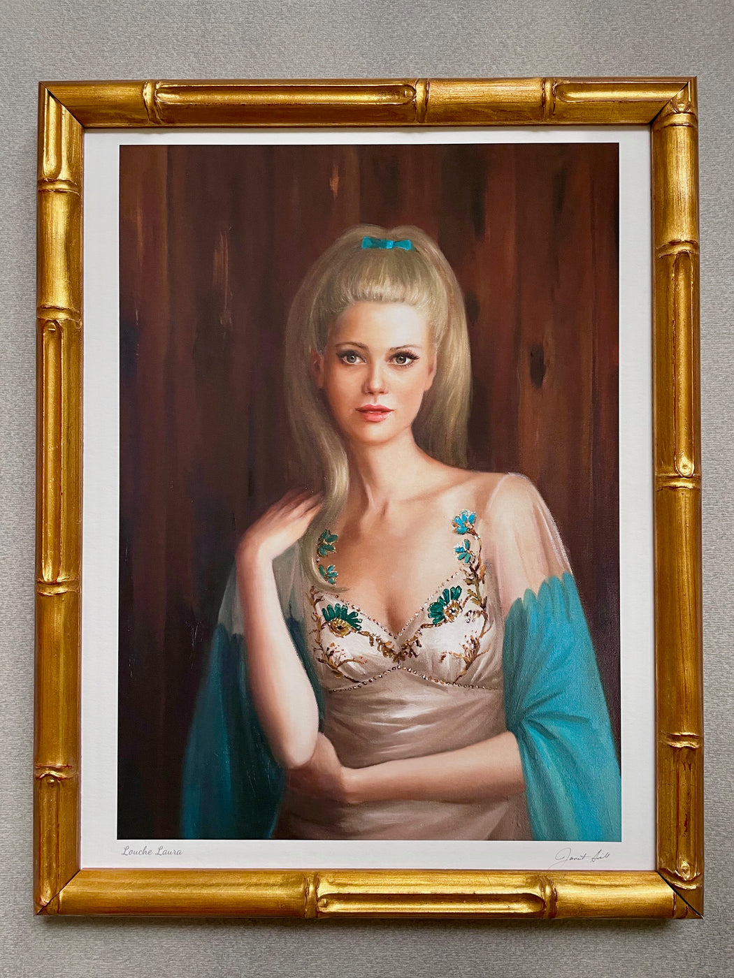 "Louche Laura" by Janet Hill