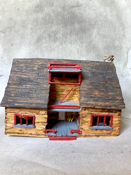 Vintage Match Stick House