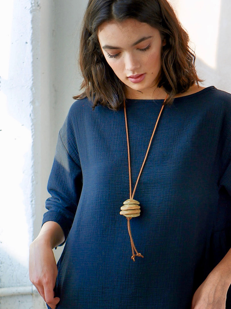 Ceramic Cairn Necklace