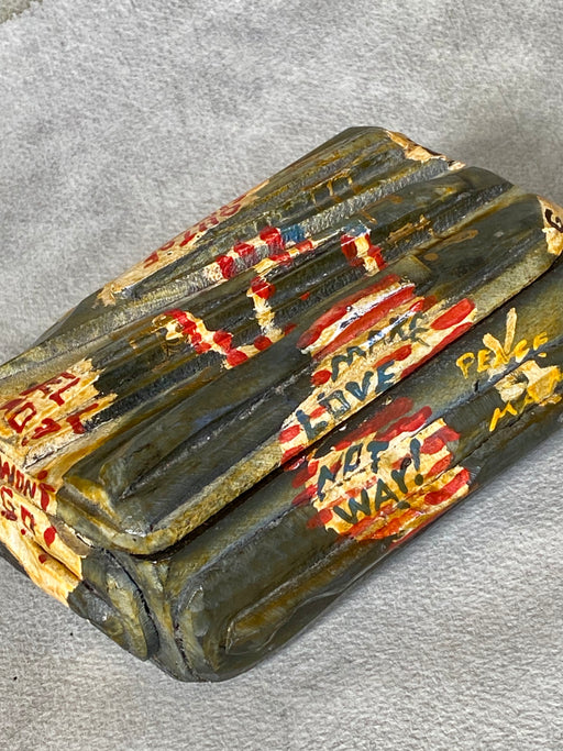 Vintage Hermitage des Artistes Tramp Art Box