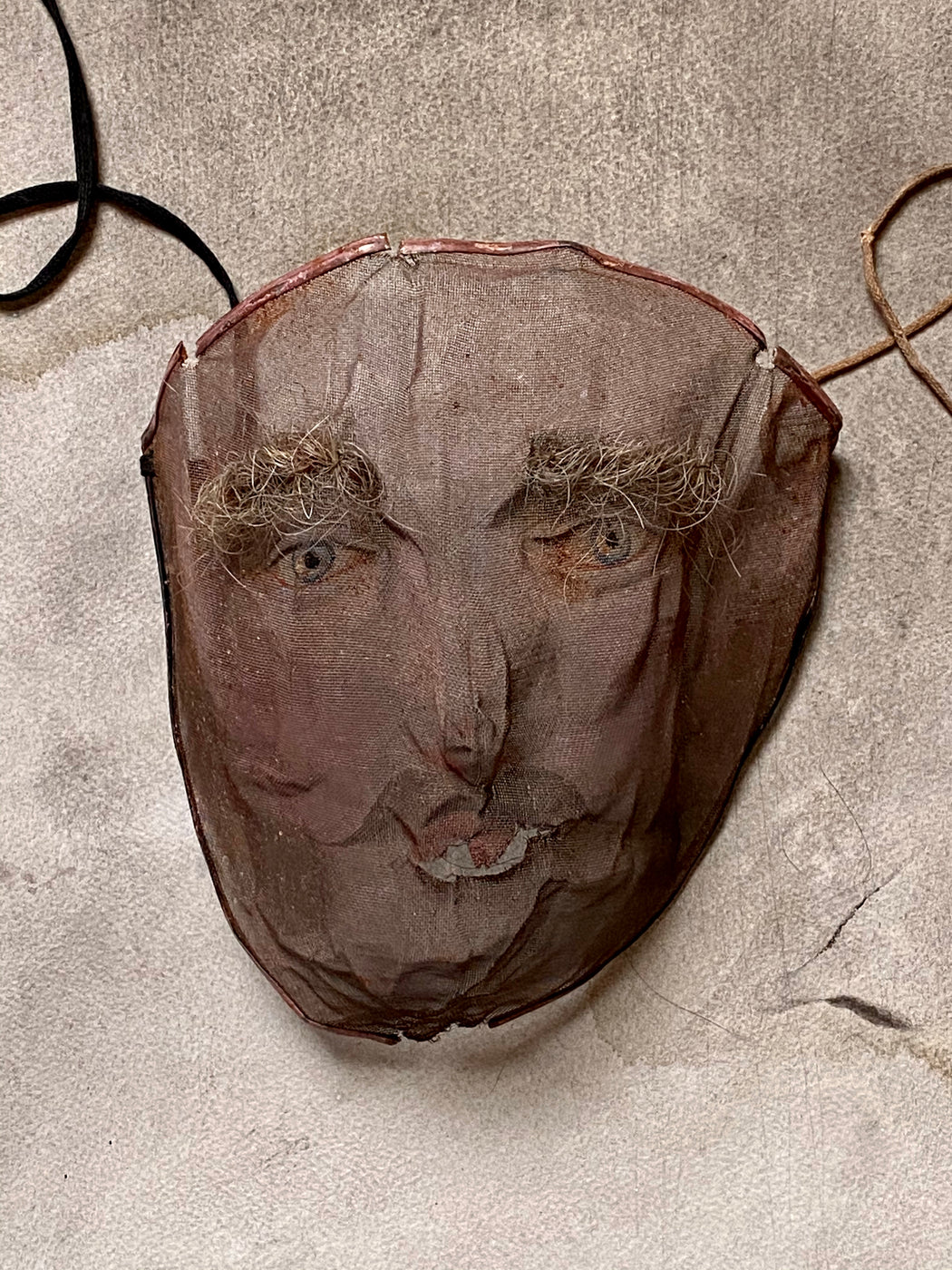 Vintage Odd Fellows Mask - Lady