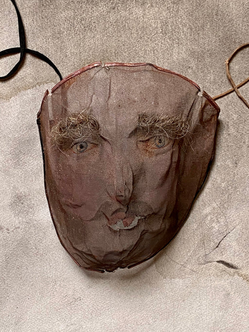 Vintage Odd Fellows Mask - Lady